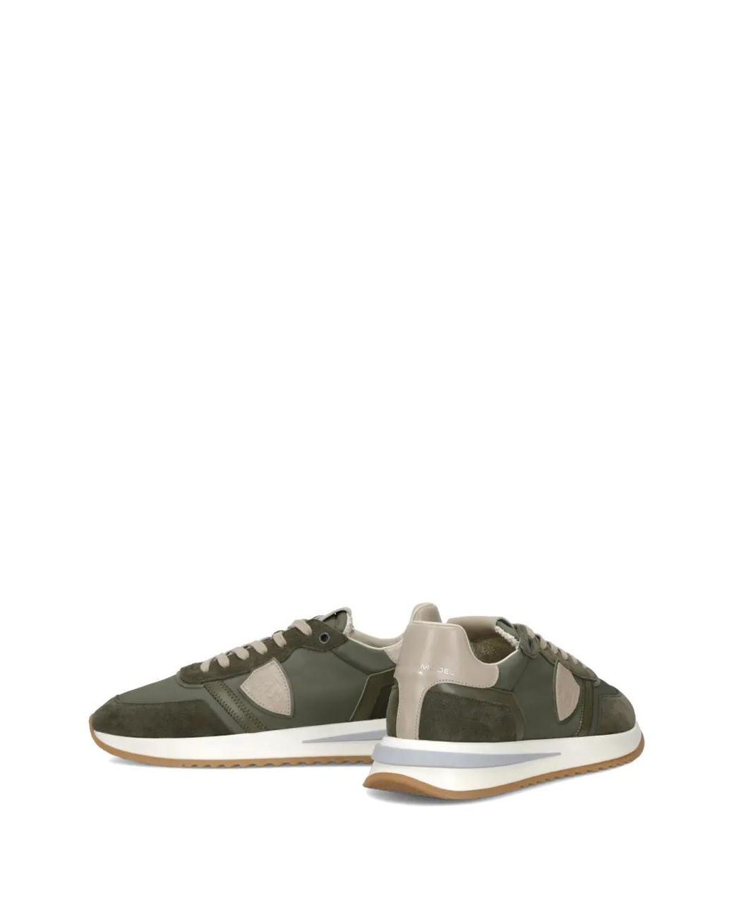 Philippe Model Green Sneakers for men