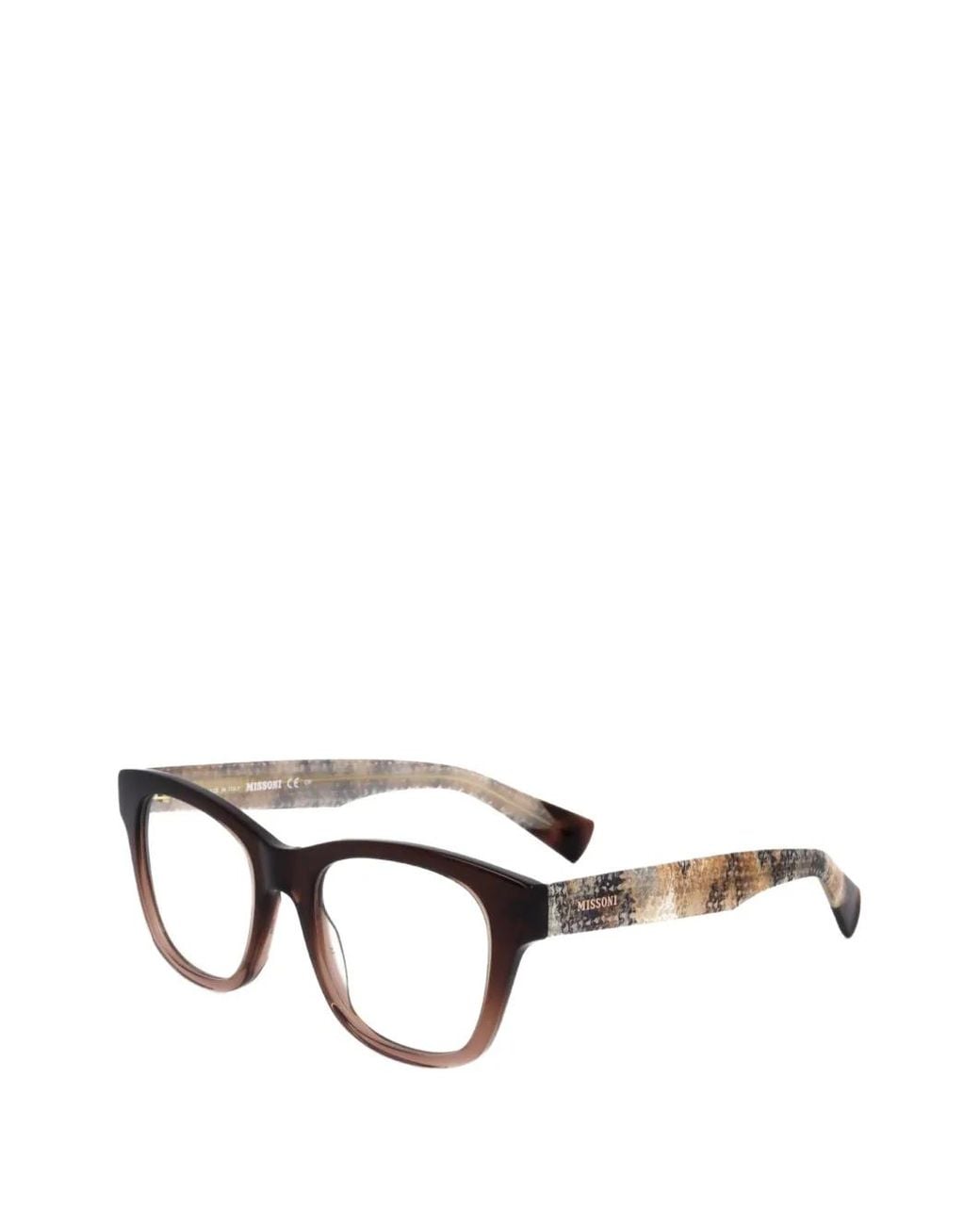 Missoni Black Square-Frame Glasses