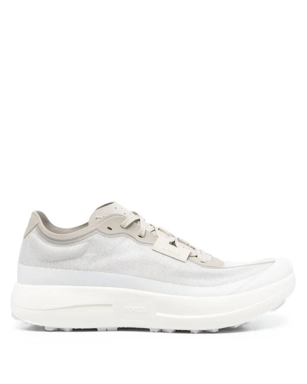 Norda White 005 Lace-Up Sneakers for men
