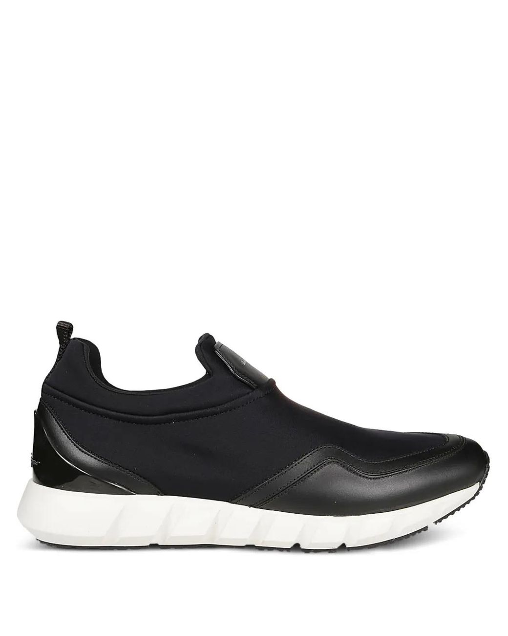 Ferragamo Black Columbia Slip-On Sneakers for men