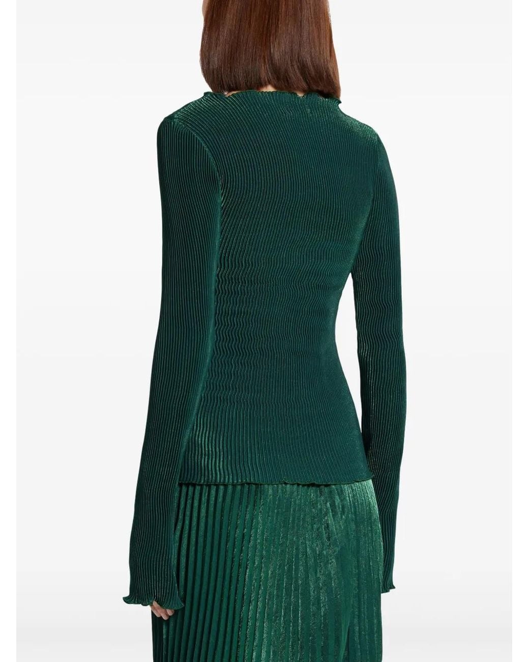 L'idée Green Soiree Blouse