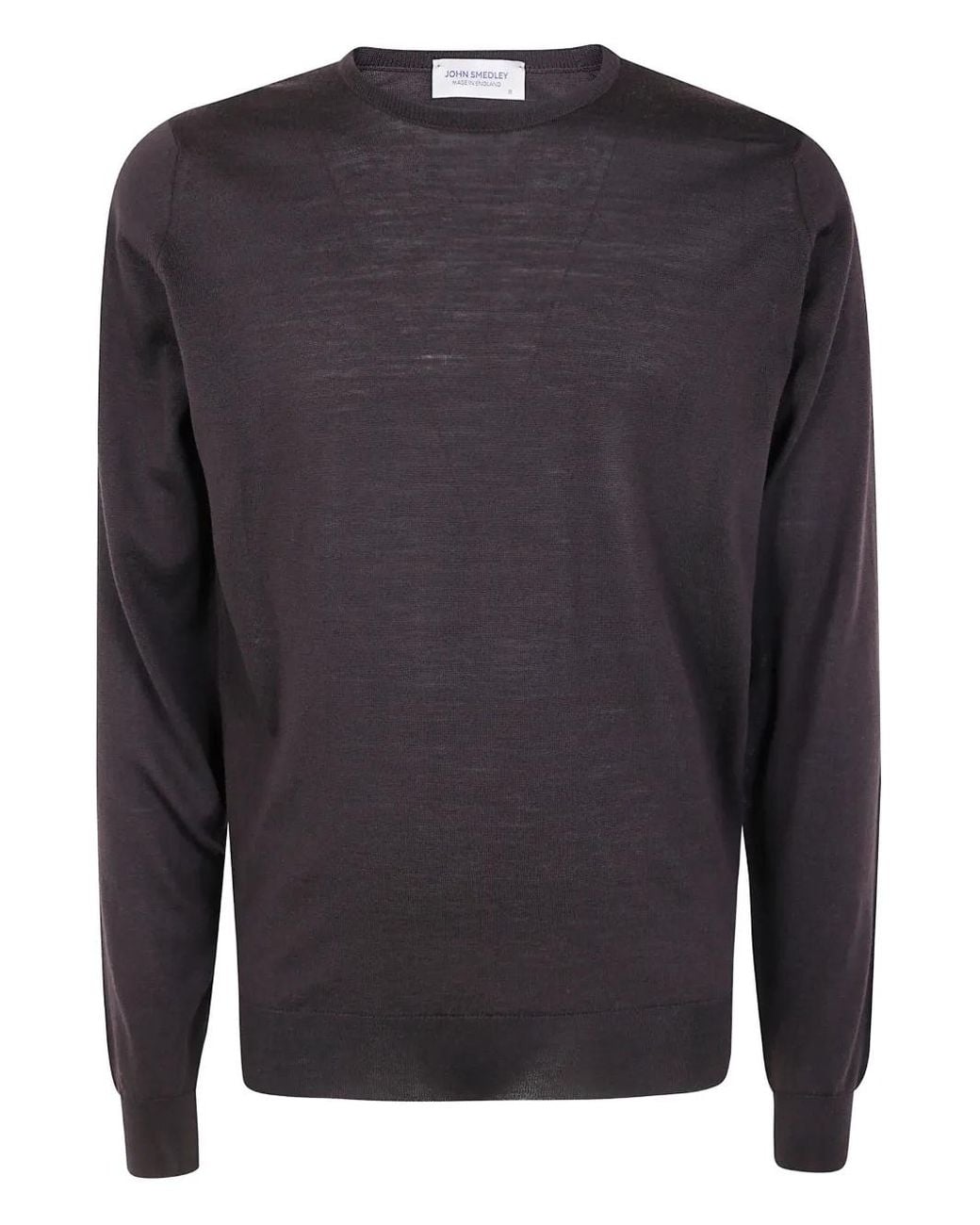 John Smedley Gray Lundy Crew-Neck Sweater for men