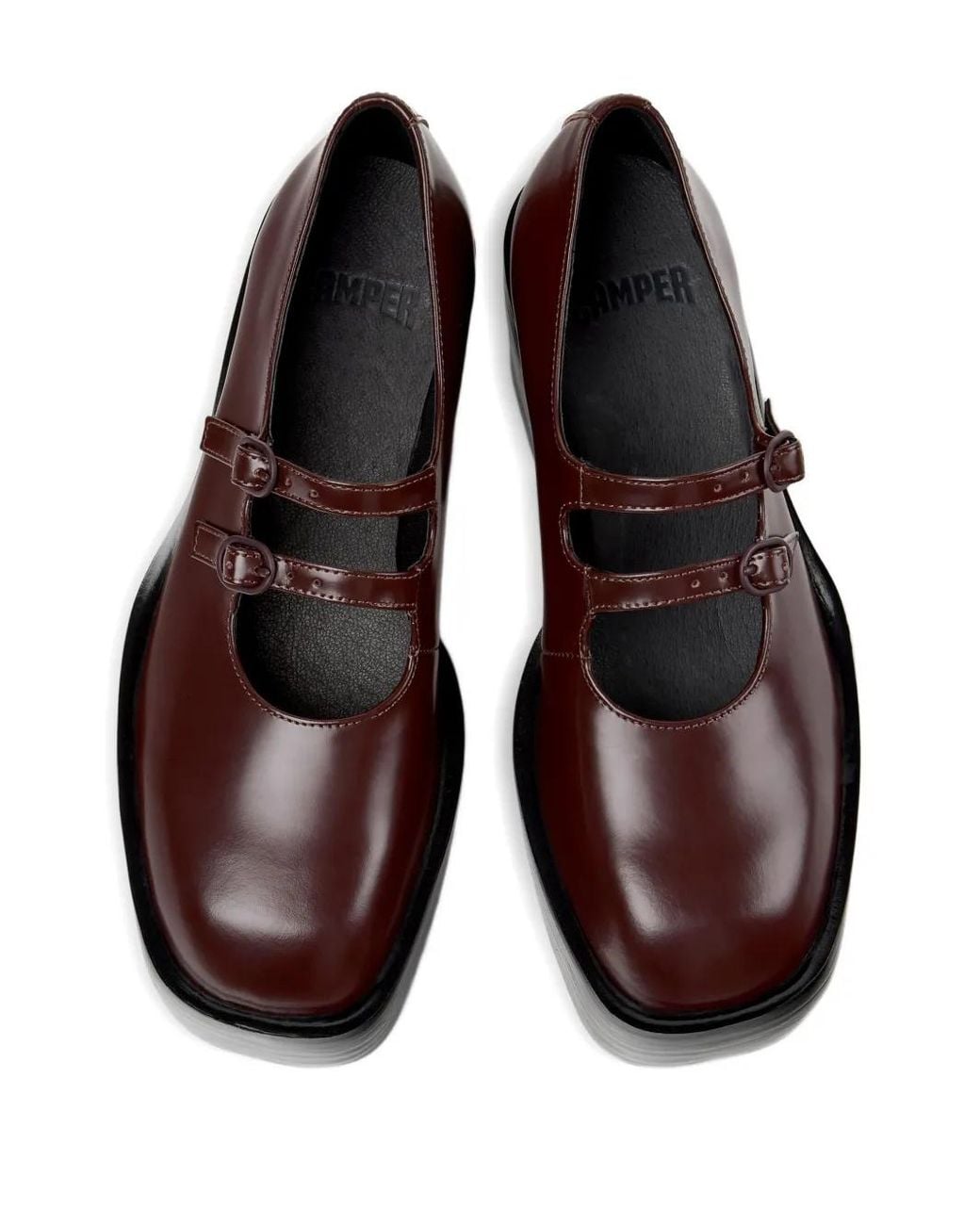 Camper Brown Billie Pumps