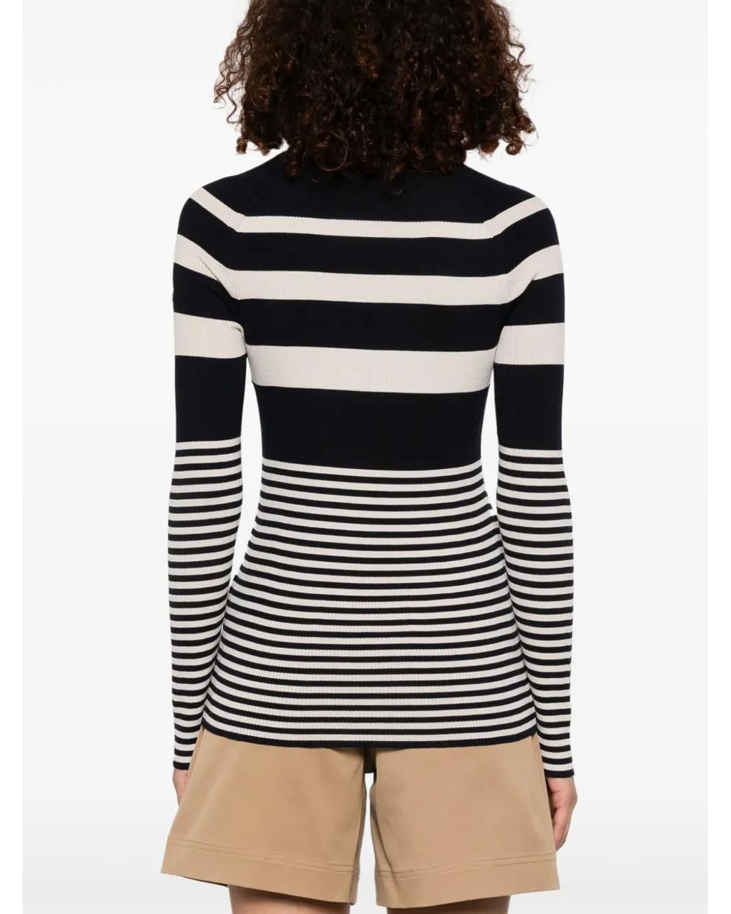 Moncler Gestreepte Trui in het Black