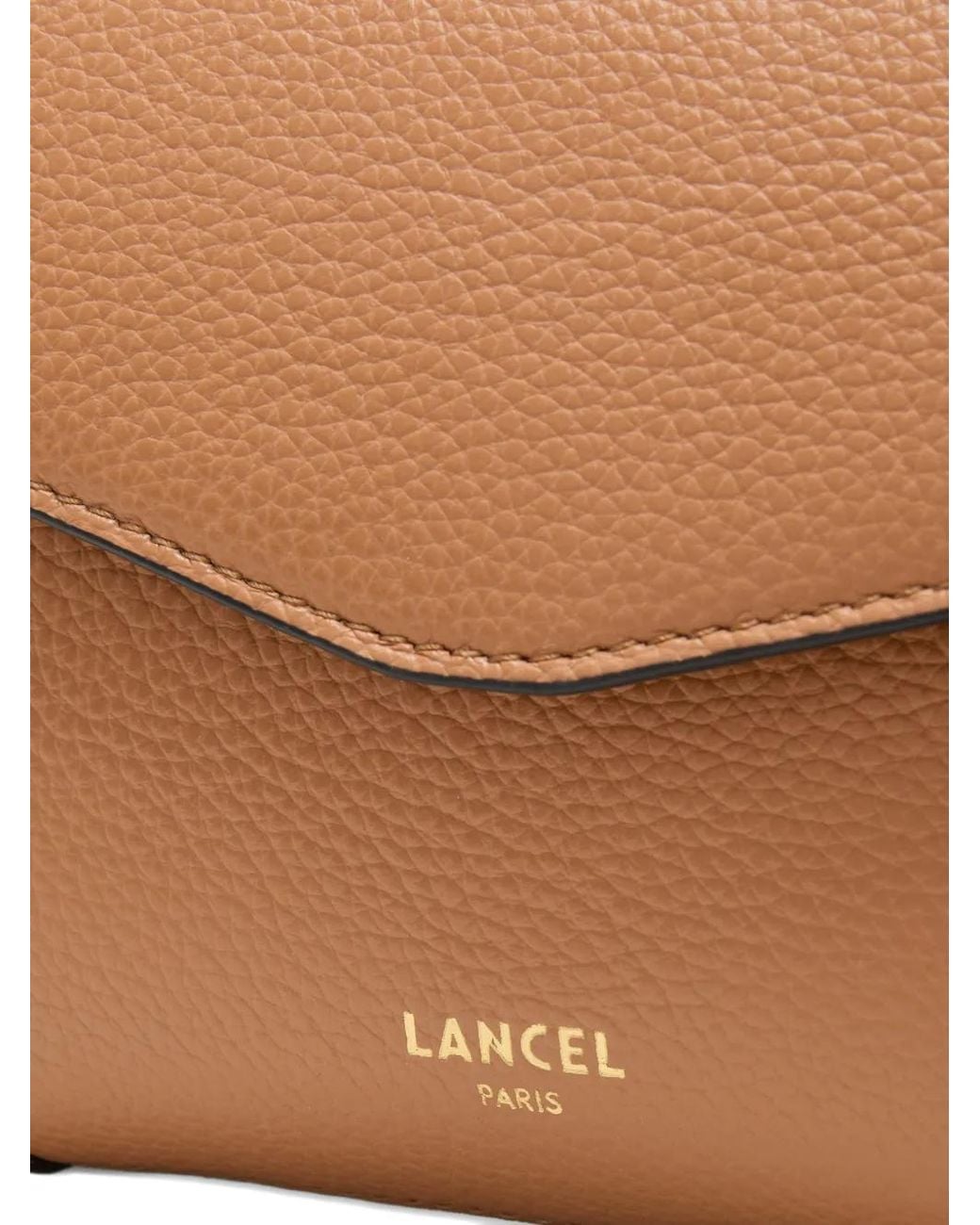 Lancel Brown Envelope De Chain Wallet