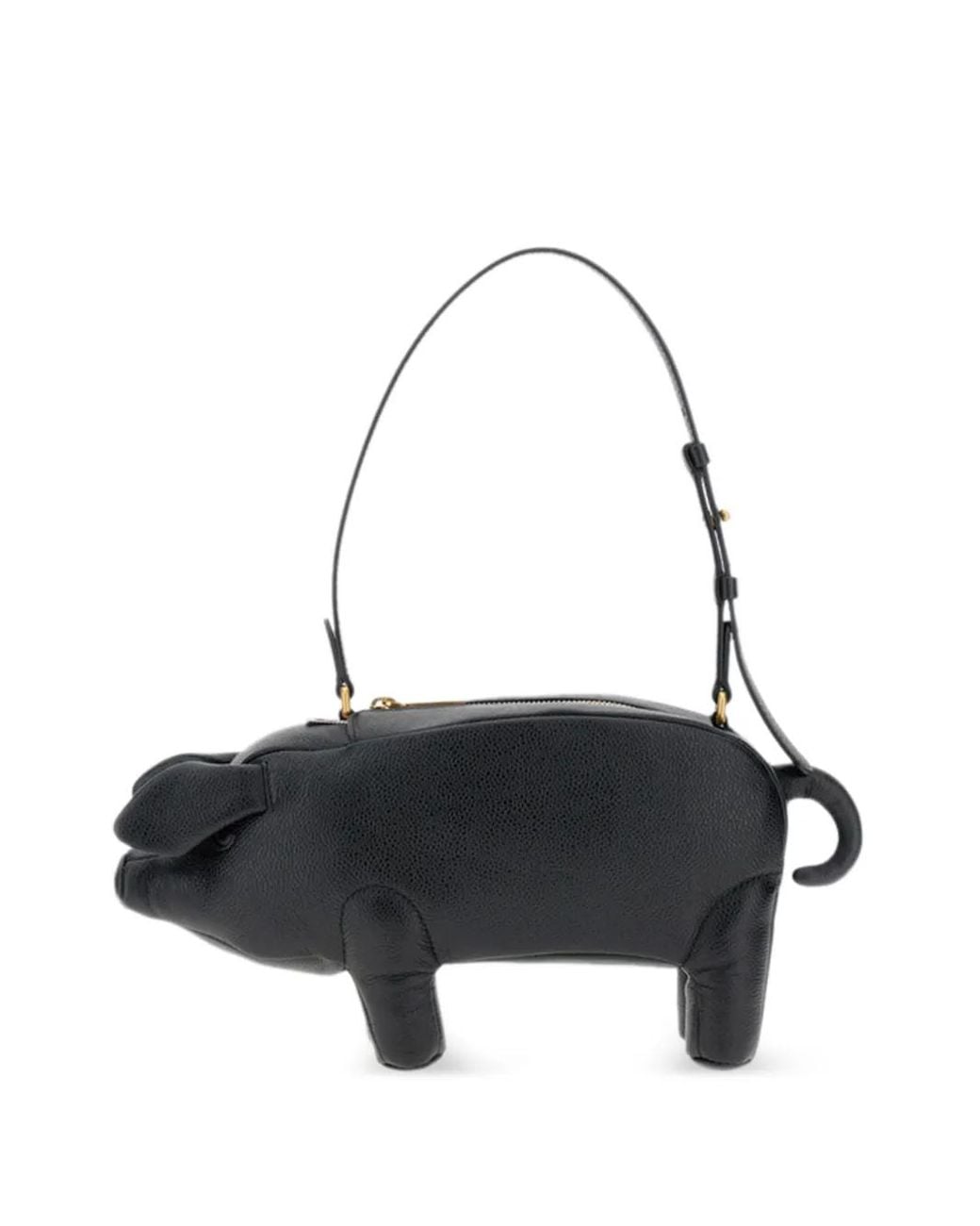 Borsa Baby Pig di Thom Browne in Black