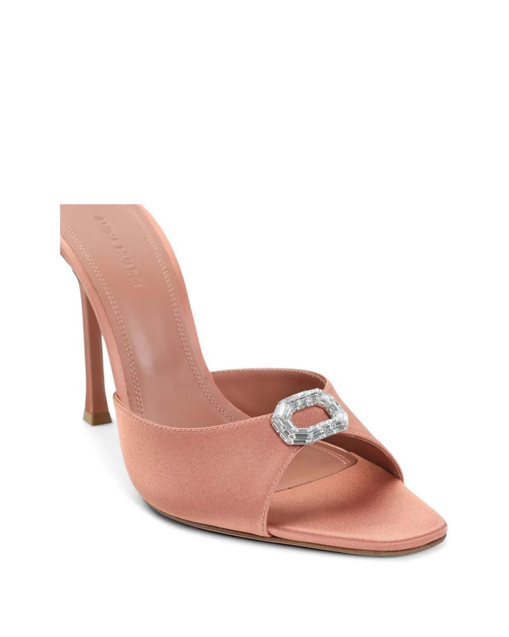 AMINA MUADDI Pink Mini Camelia Slipper Sandals