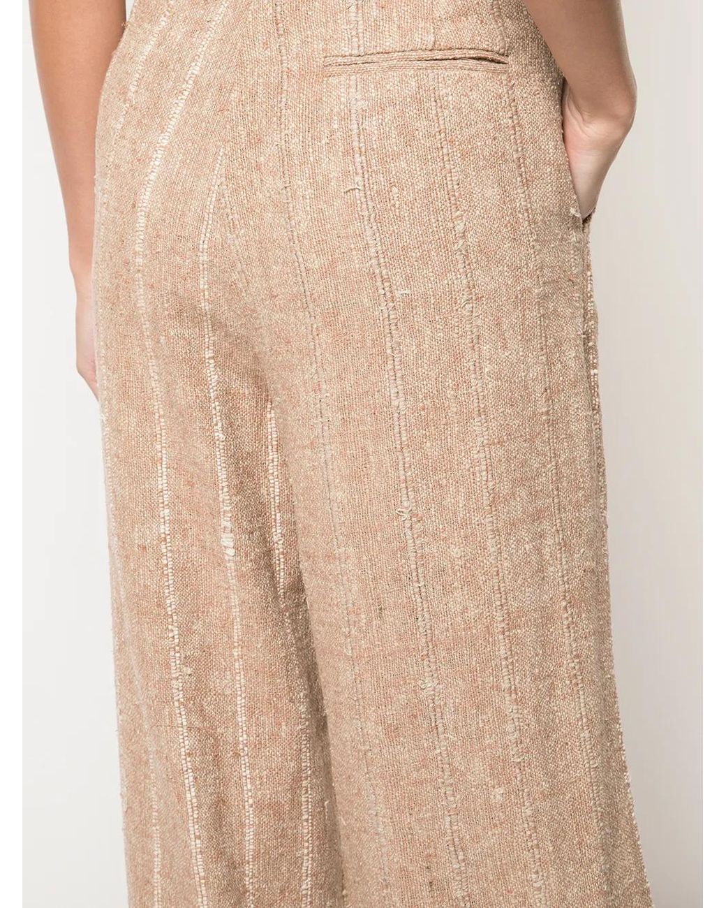 Voz Natural Raw Wide Trousers