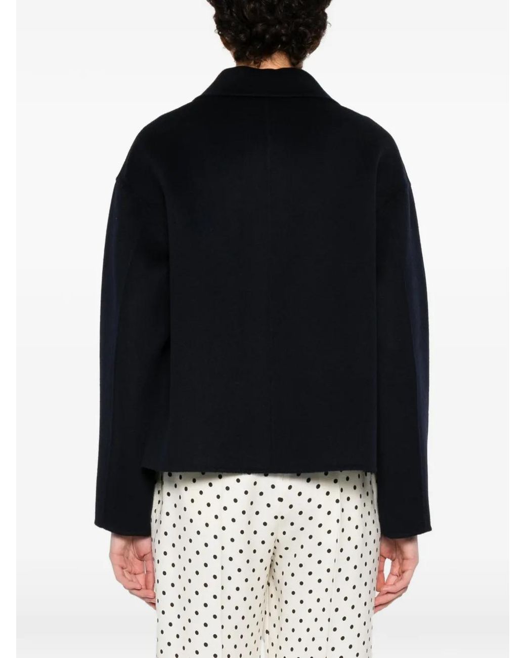 Arma Black Buttoned Pocket Jacket