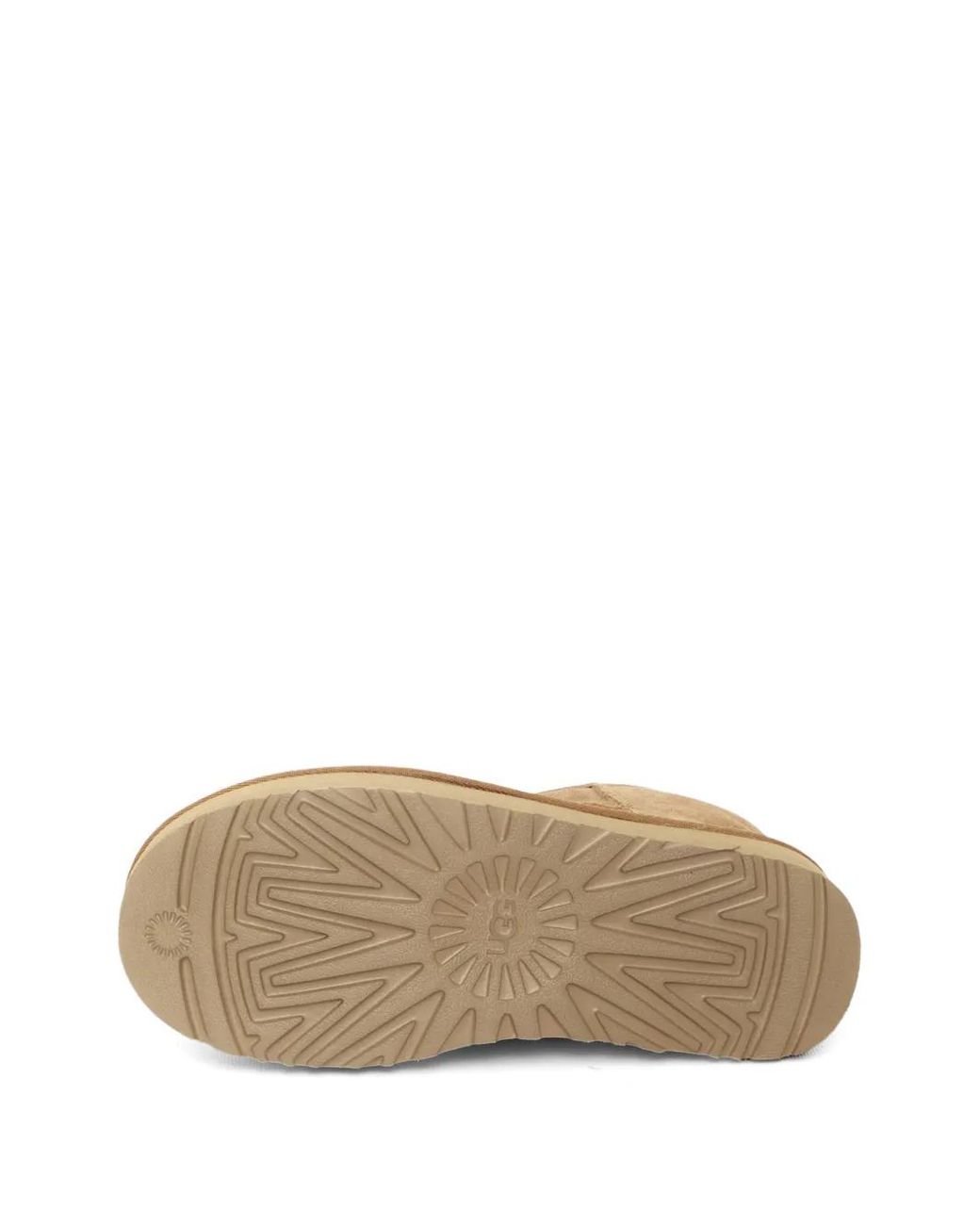 Stivali Classic Mini Con Plateu di Ugg in Natural