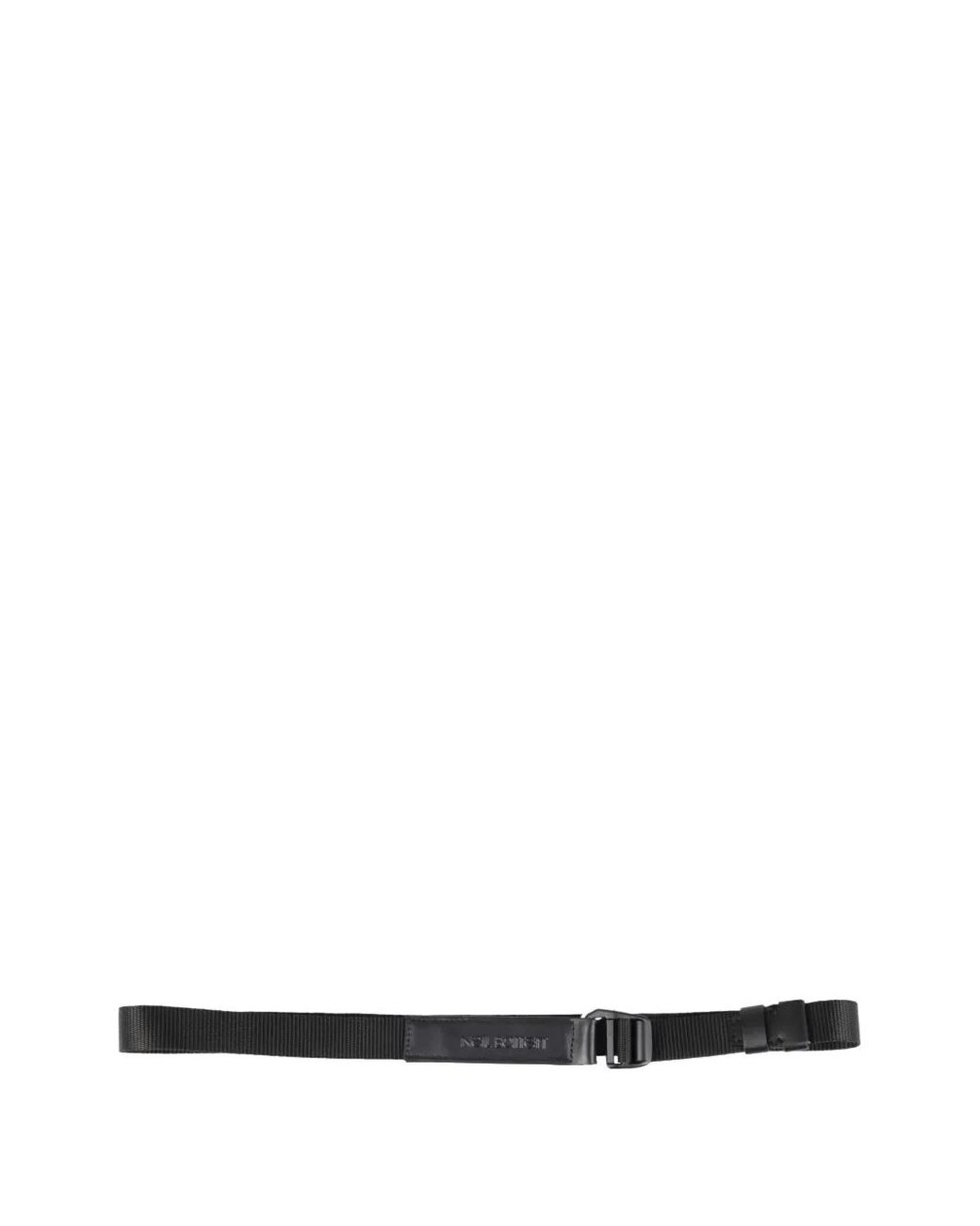 Neil Barrett White Leather Belt for men