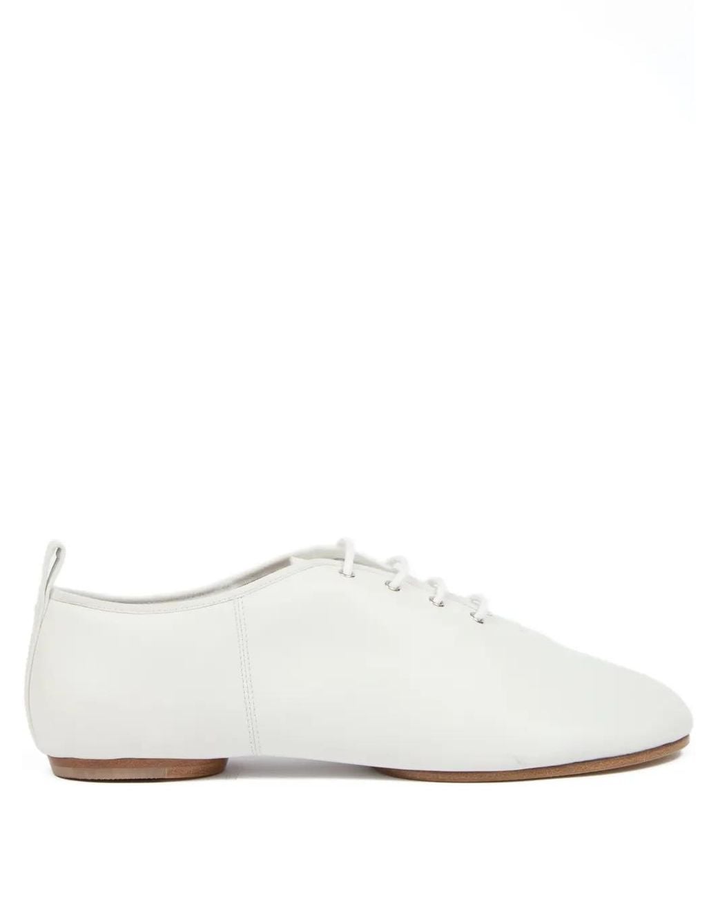 Maison Margiela White Tabi Jazz Lace-Up Derby Shoes for men
