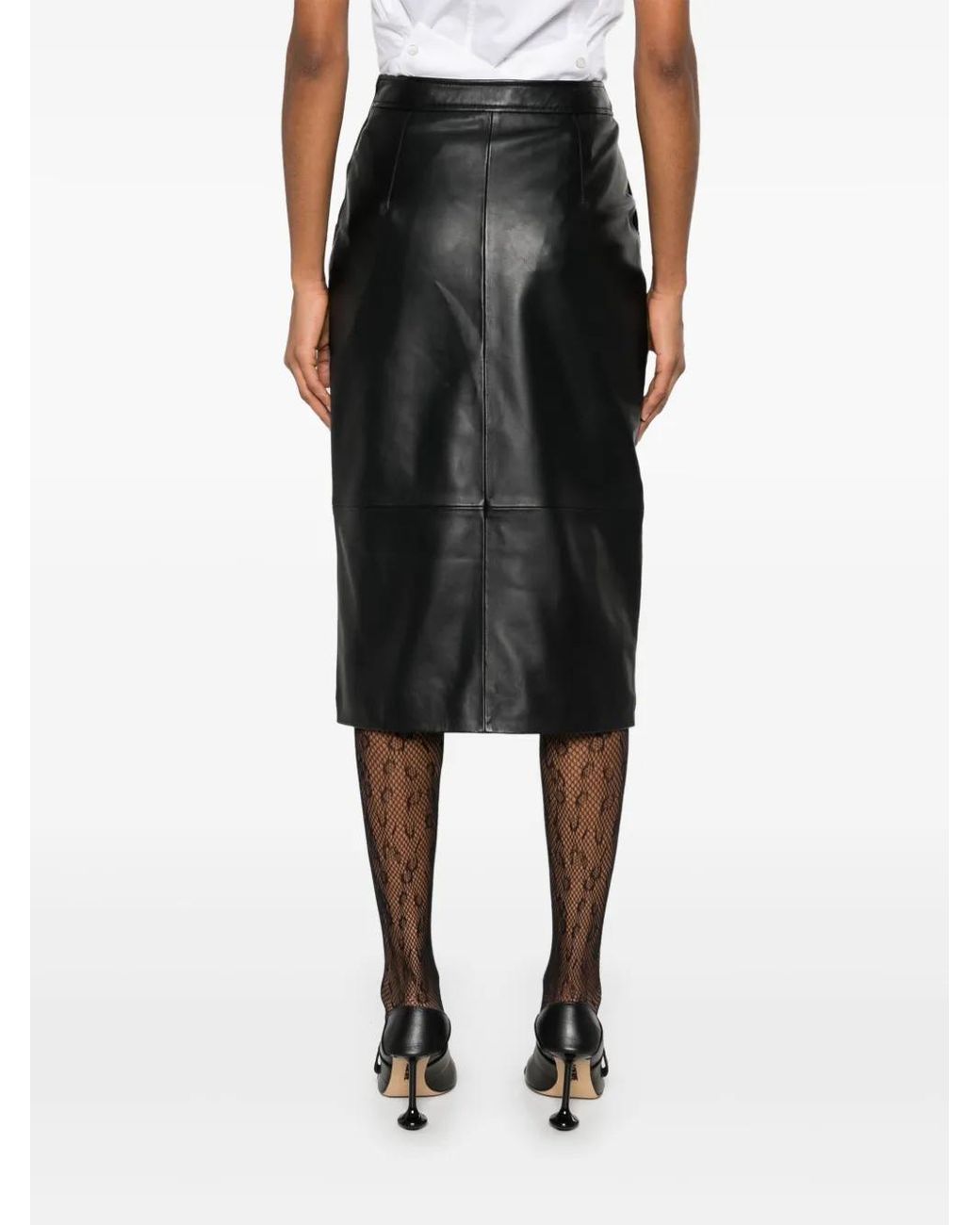Arma Arkina Midi-Rok in het Black