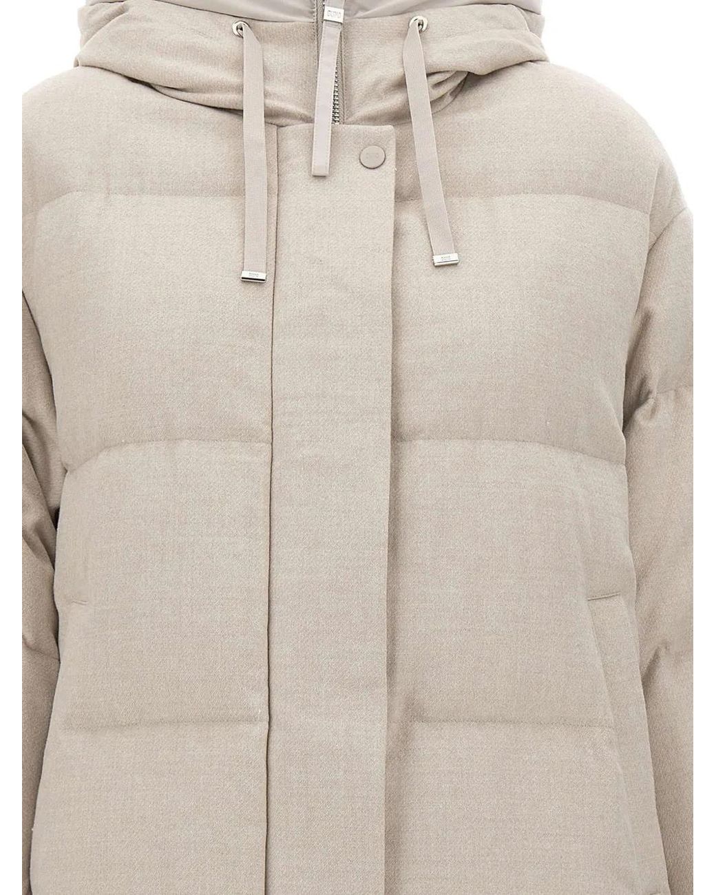 DUNO White Yume Double-Sleeve Padded Coat