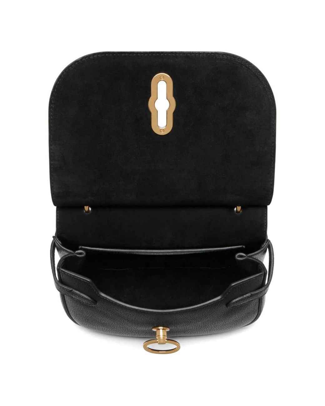 Mulberry Black Small Amberly Satchel Bag