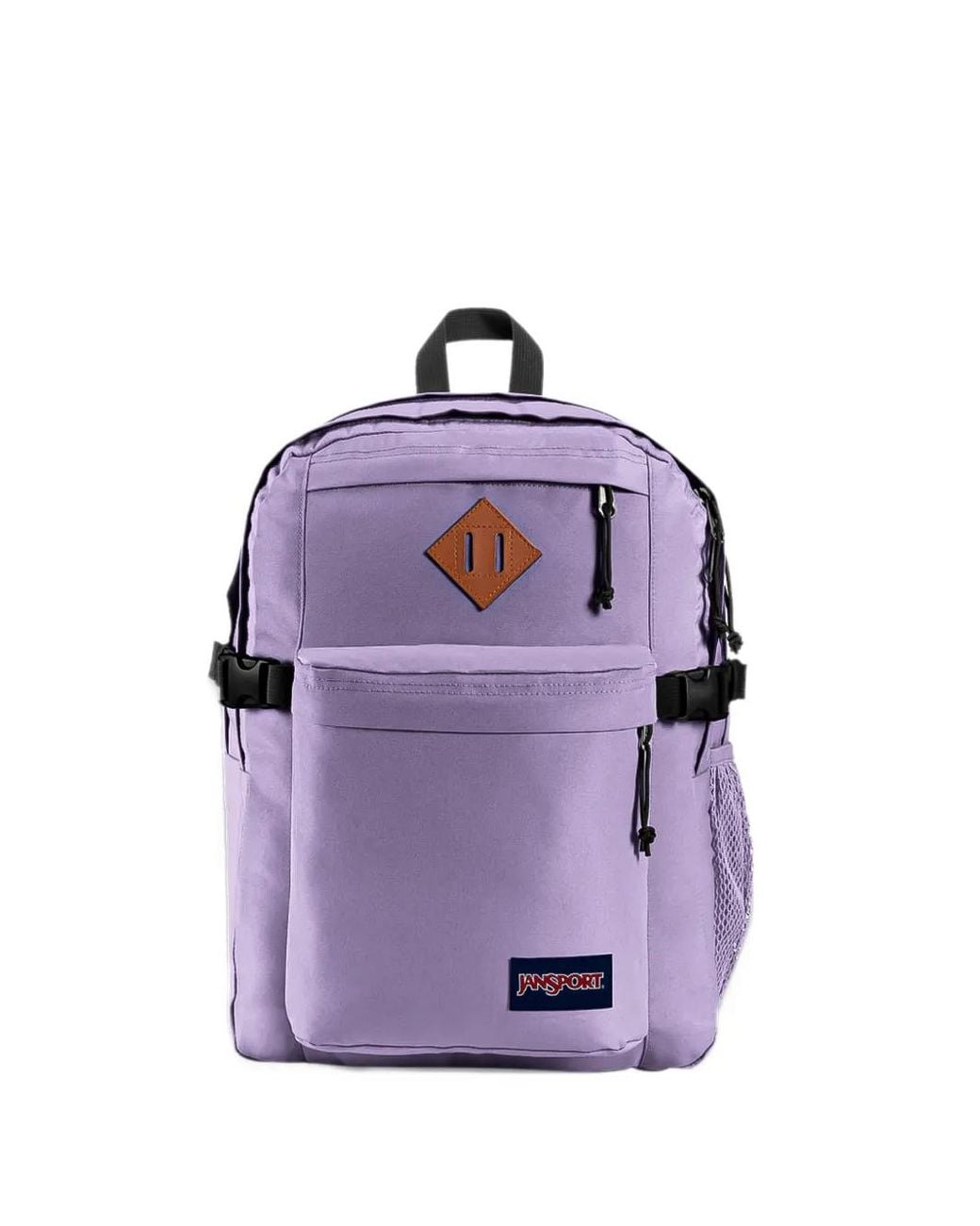 Jansport Purple Main Campus Logo-Detail Backpack