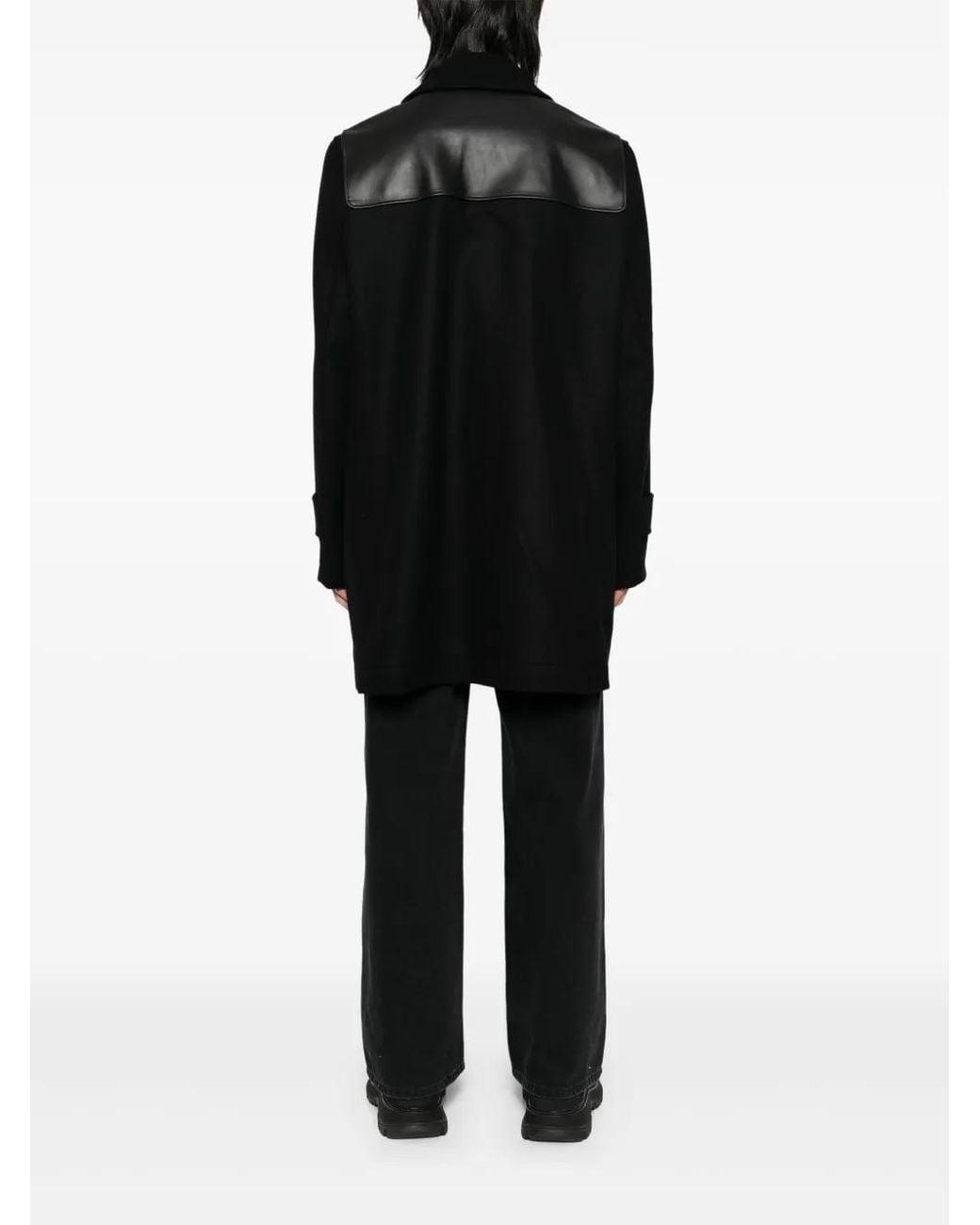Givenchy Dufflecoat Aus Wolle in Black für Herren