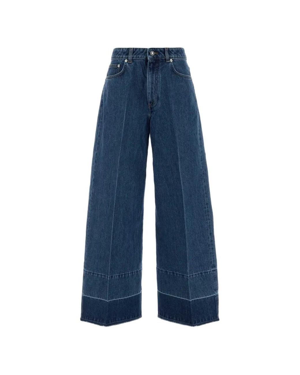Givenchy Blue Medium Wide Leg Jeans