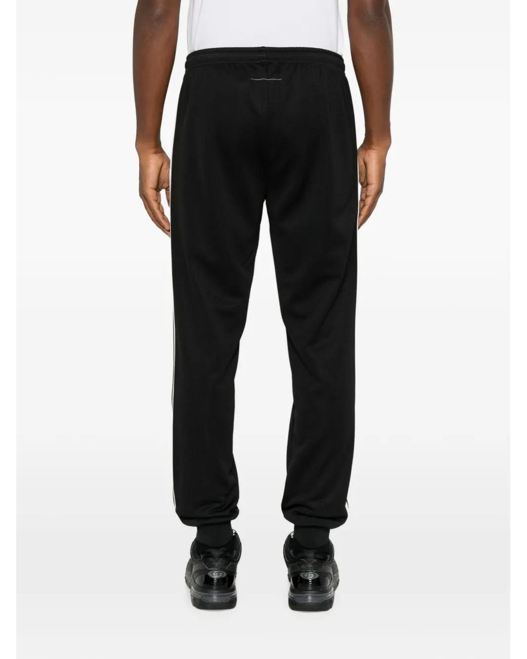 MM6 by Maison Margiela Black Pantalon De Jogging À Lien De Resserrage for men