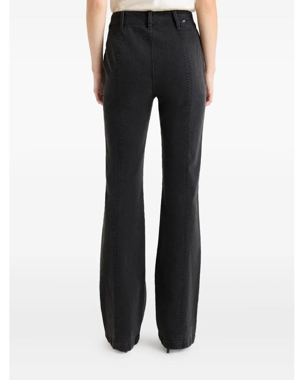 Cinq À Sept Dahlia Broek Met Knoopzak in het Black
