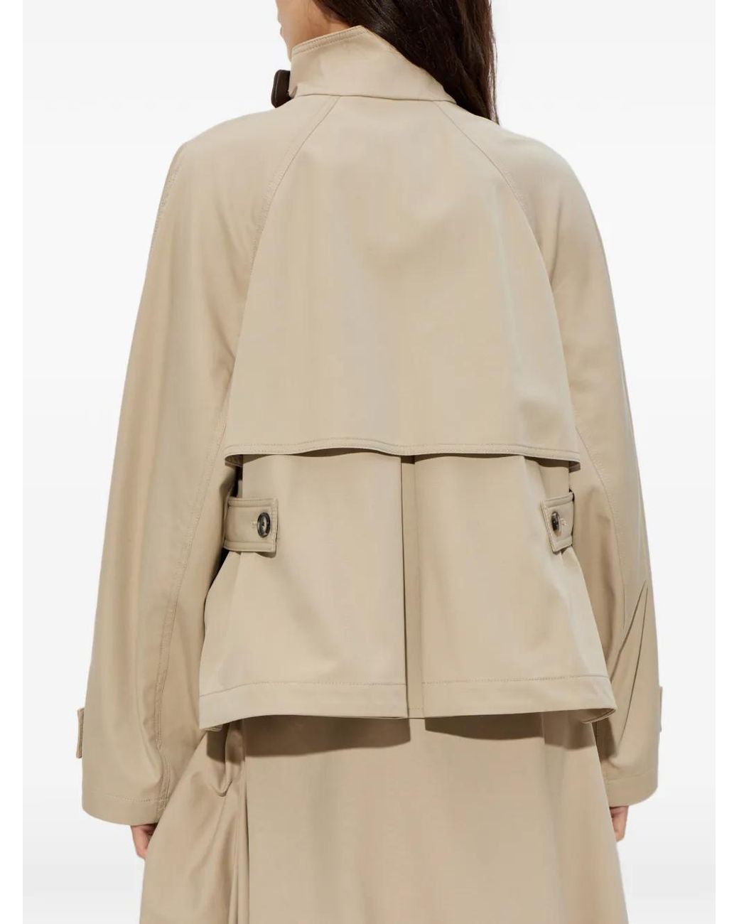 Loewe Natural Veste En Coton À Boutonnière