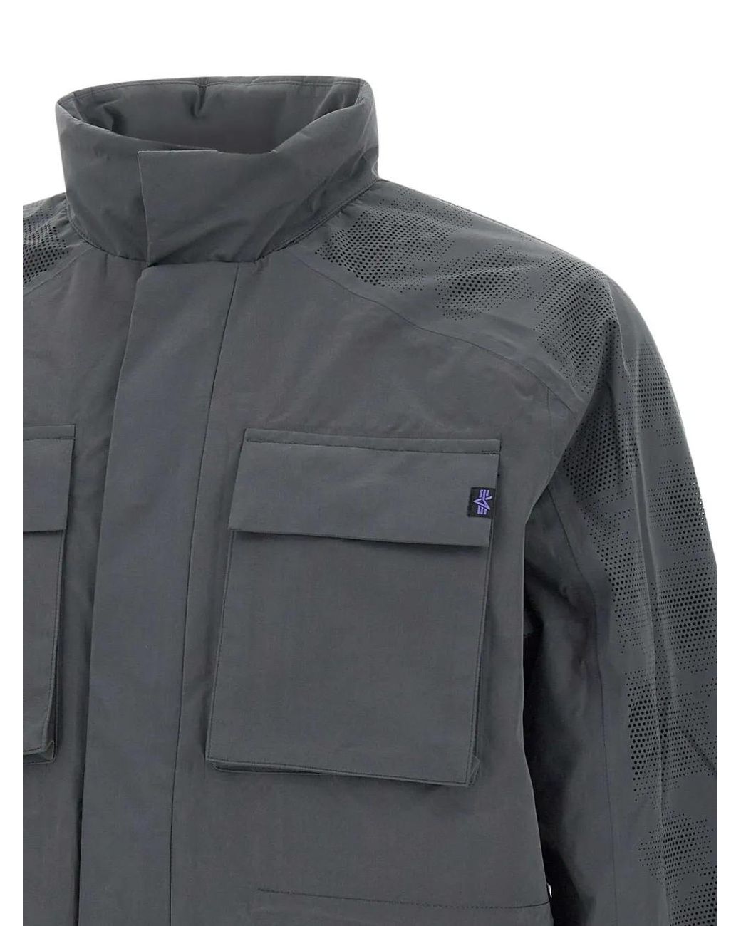 Alpha Industries Gray M65 Field Jacket for men