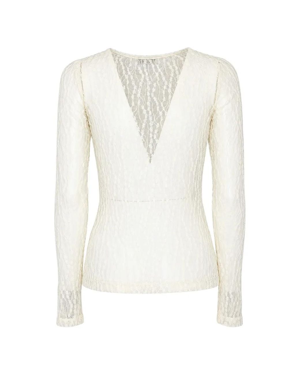 PHO® Firenze White Openwork Lace Top