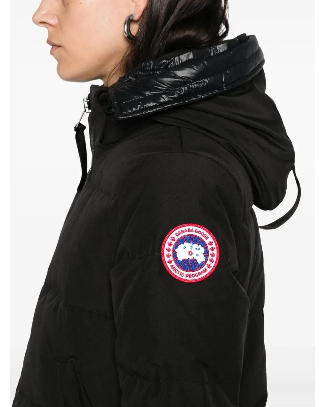 Canada Goose Black Mystique Quilted Parka