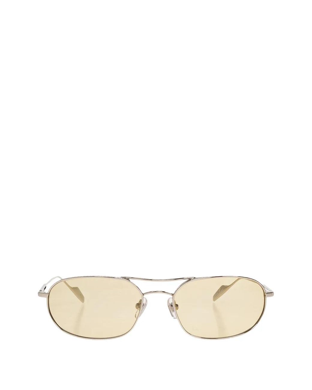 Yohji Yamamoto Natural Oval-Frame Sunglasses for men