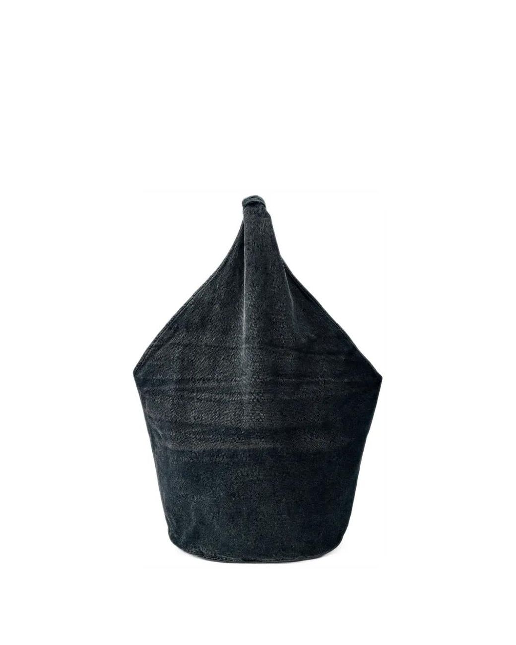 Our Legacy Blue Structured Denim Tote Bag