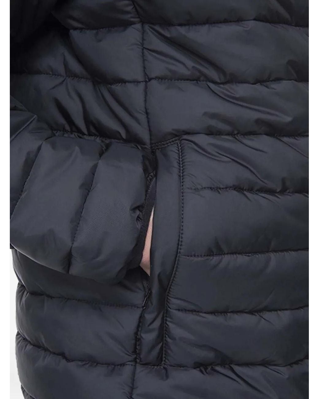 Iceberg Blue Quilted Logo-Plaque Jacket for men