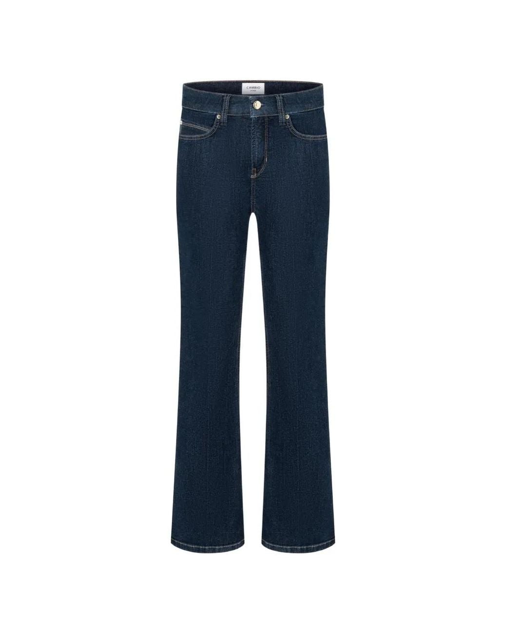 Cambio Blue Flared Paris Jeans