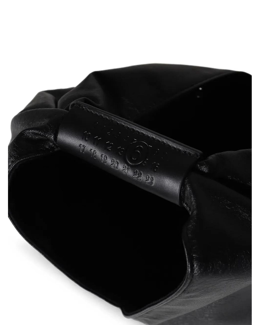 MM6 by Maison Margiela Black Japanese Bag Classic Small for men