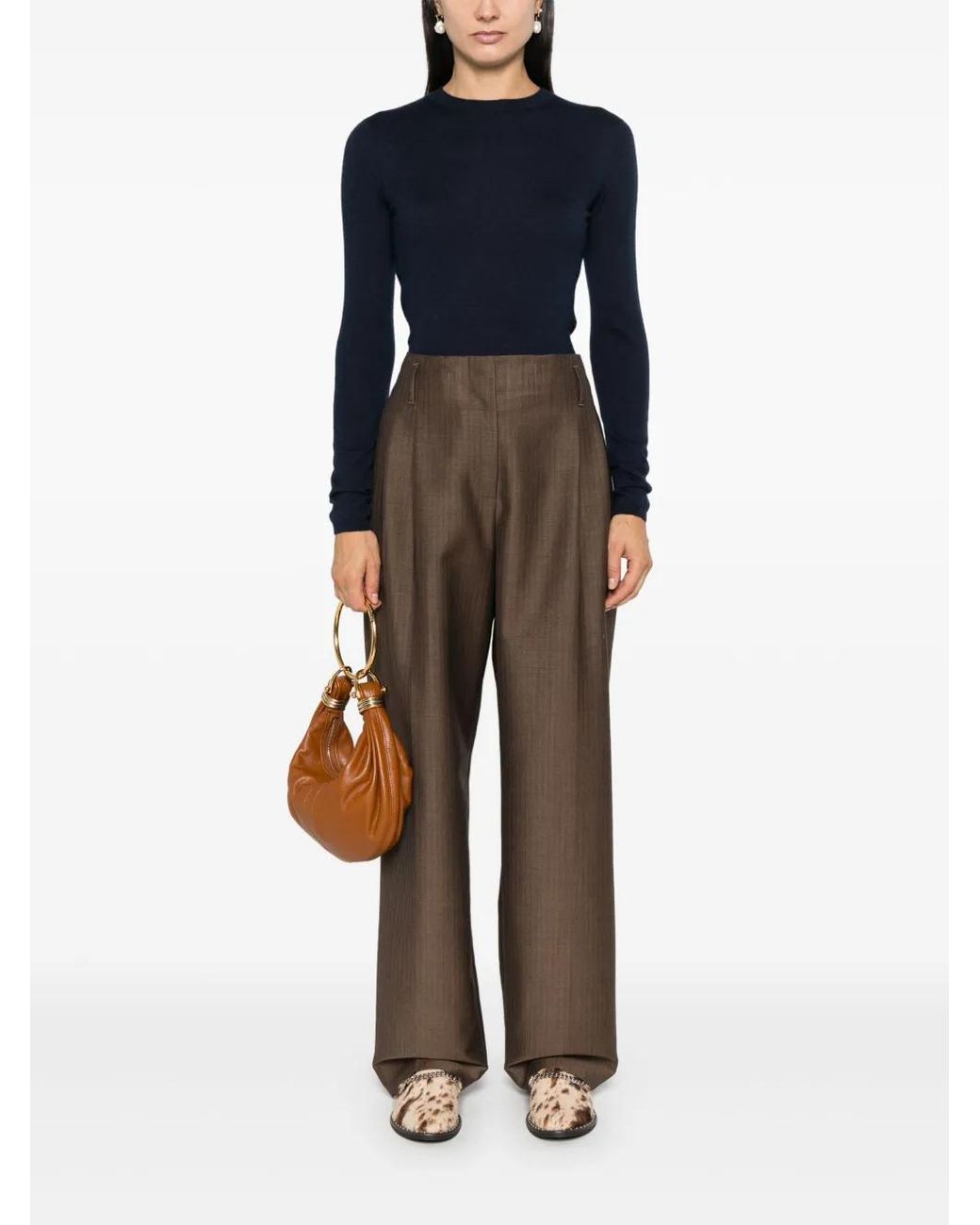 Max Mara Blue Afelio Sweater