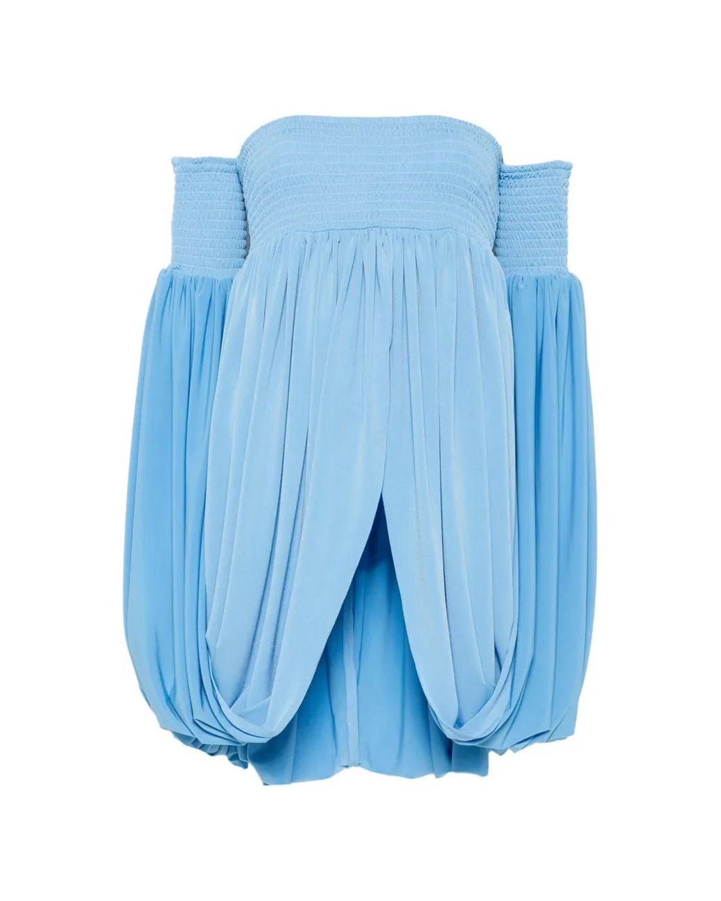 Coperni Off-Shoulder Top in het Blue