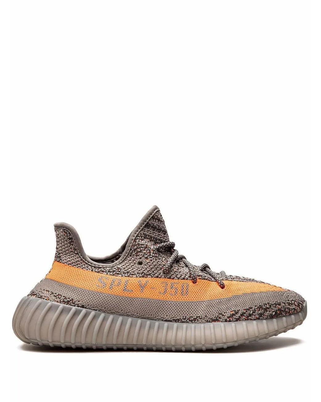 Yeezy Brown Yeezy Boost 350 V2 Reflective "Beluga" Sneakers