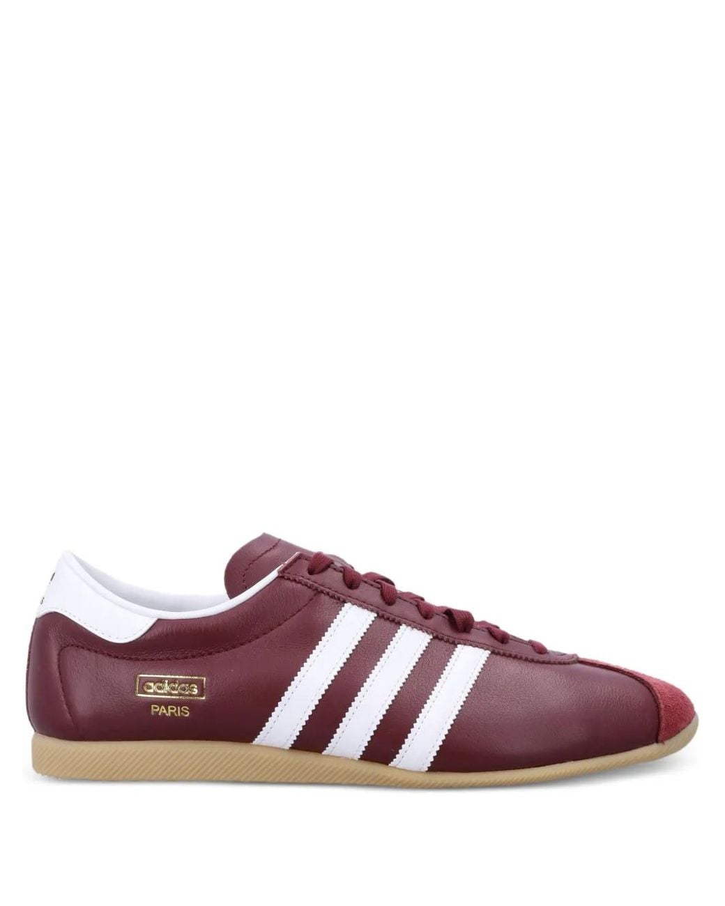 Adidas Purple Rekord Leather Sneakers