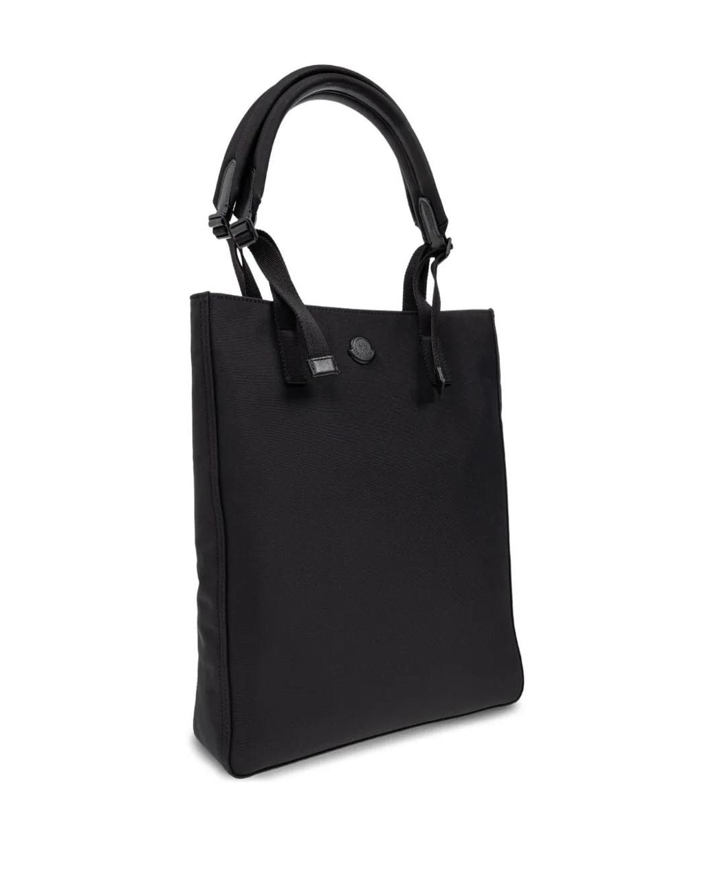 Moncler Black Pierrick Water Repellent Tote Bag for men