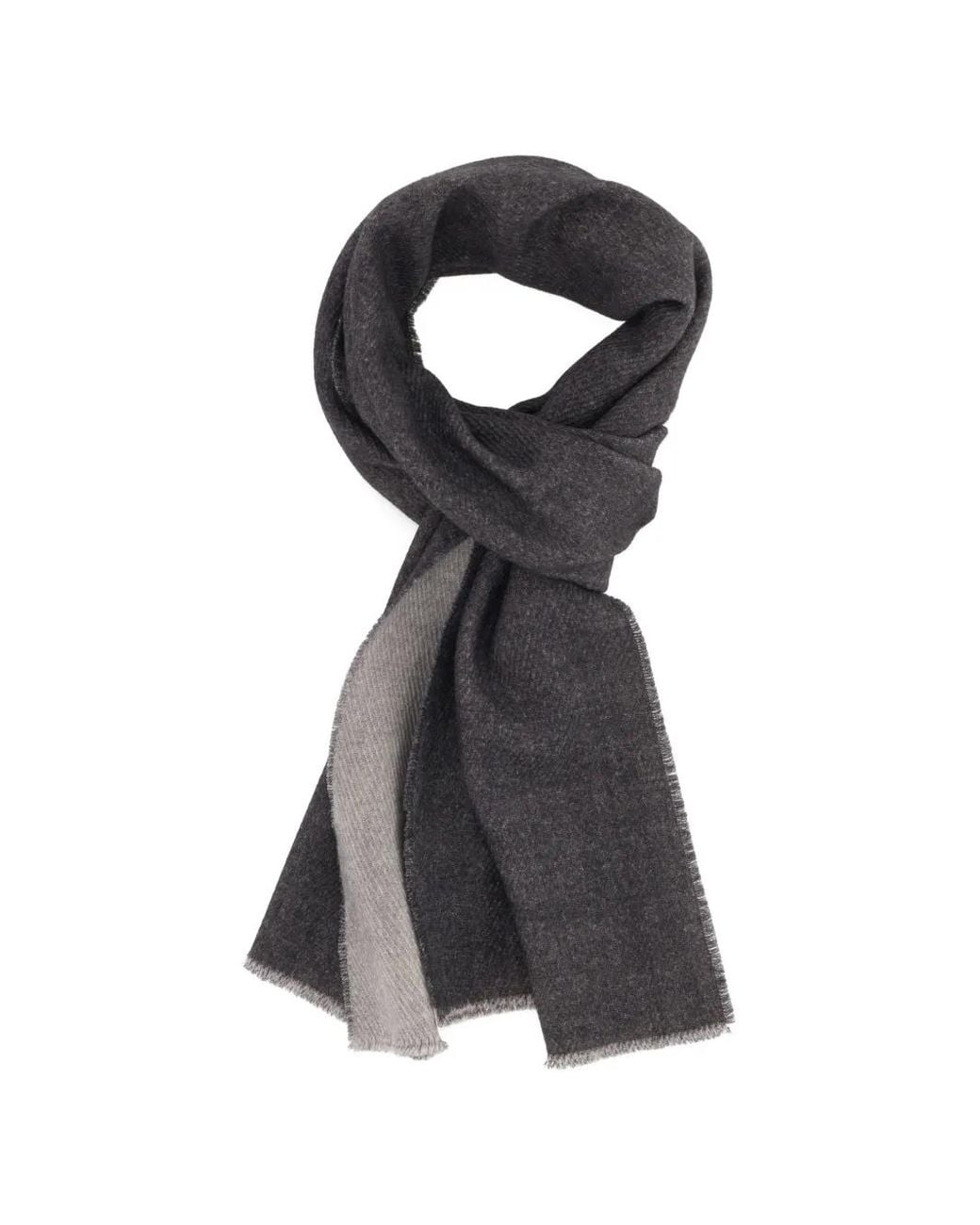 Boggi Black Scarf for men