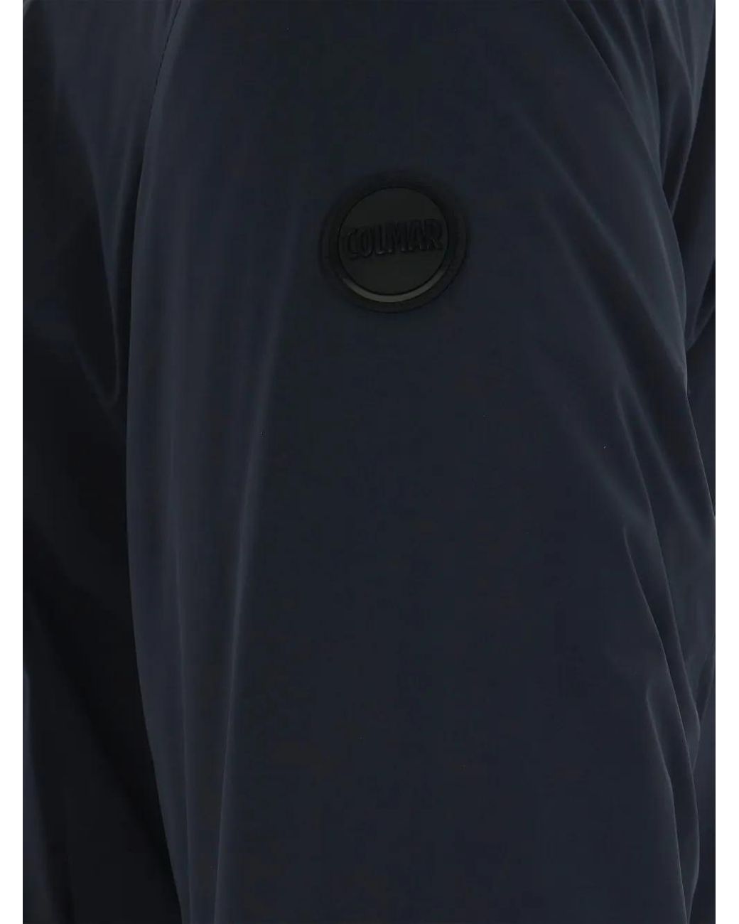 Chaqueta Con Capucha Y Parche Del Logo Colmar de hombre de color Blue