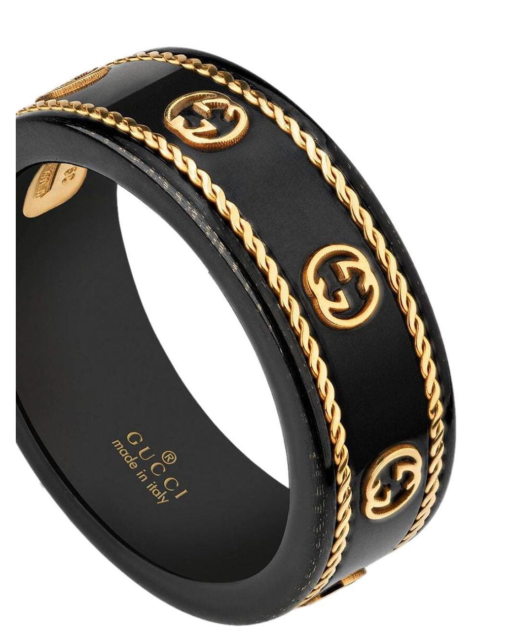 gucci monogram ring