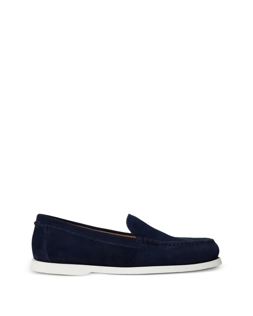 Polo Ralph Lauren Blue Merton Suede Venetian Loafers for men