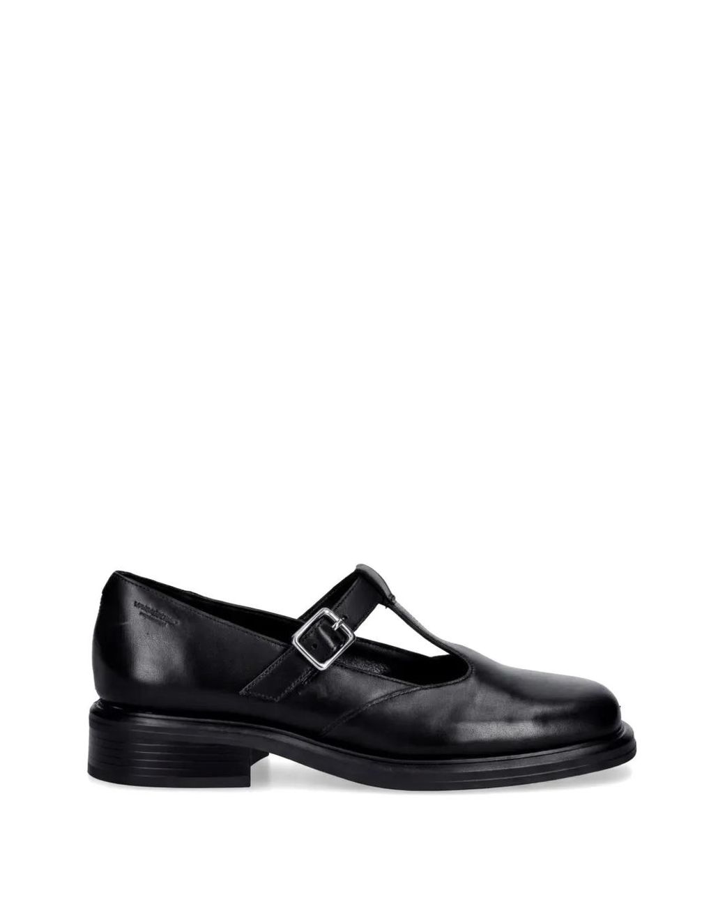 Vagabond Black Edition Ellis T-Bar Leather Mary Jane Pumps