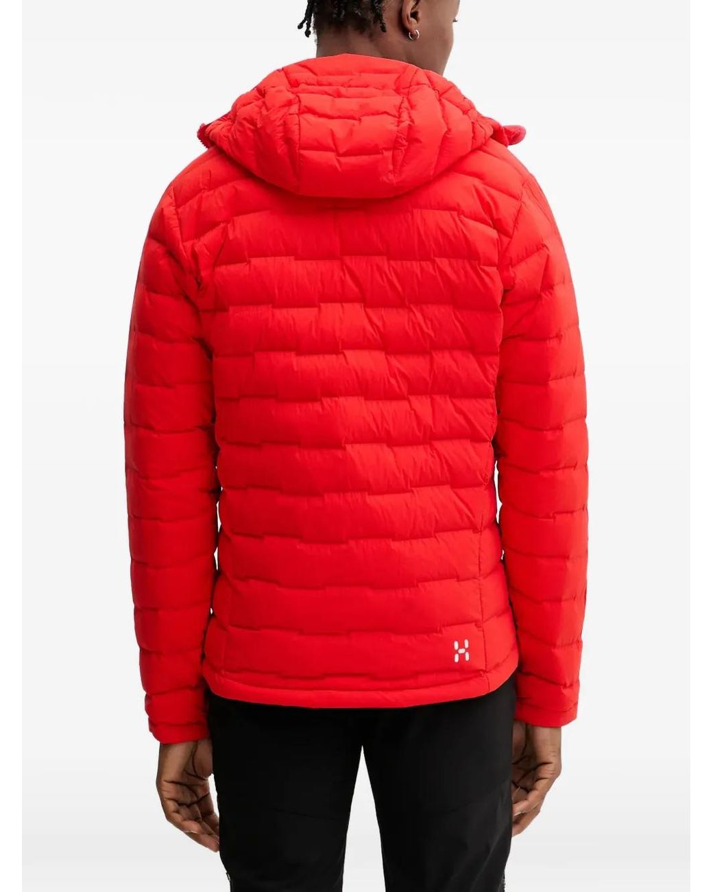 Haglöfs Red Spitz Hooded Zip Jacket for men