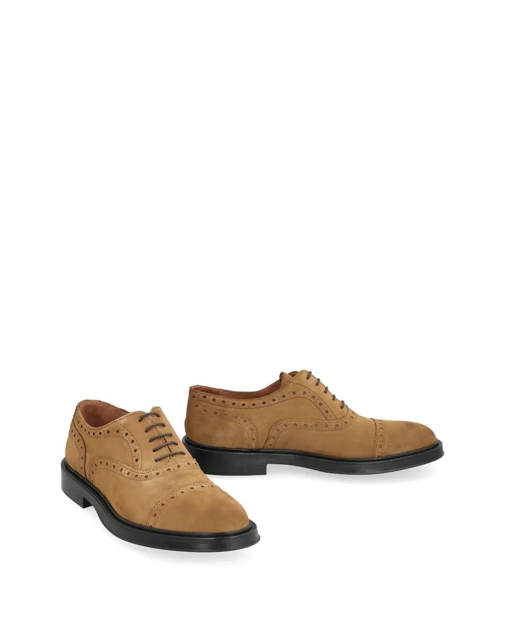 Bruno Magli Brown Suede Brogues for men