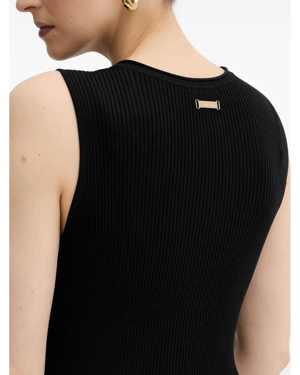 ARMANI EXCHANGE Black Long Dress