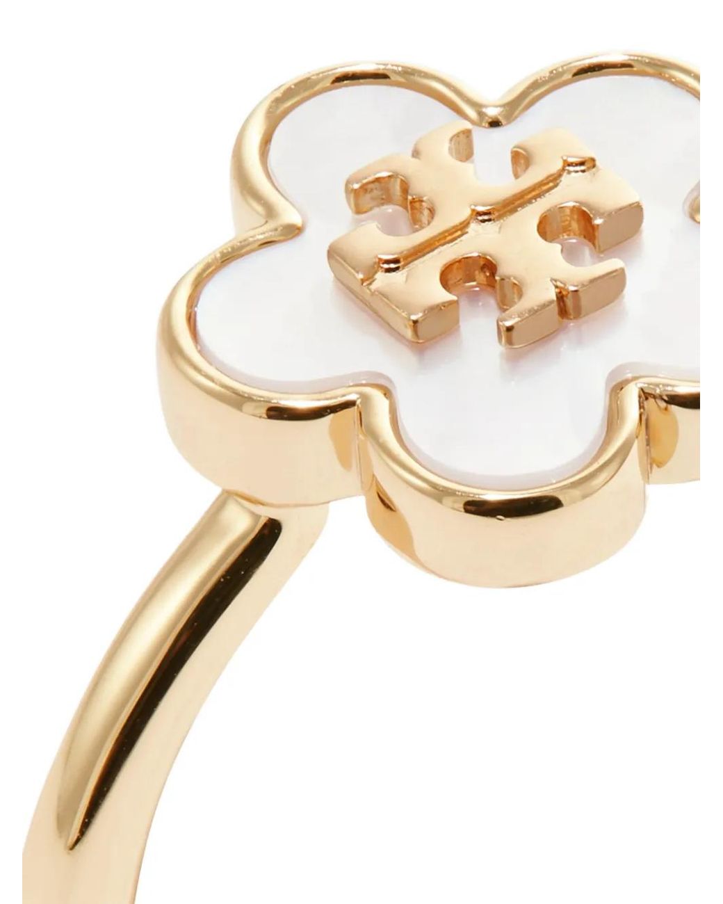Tory Burch Metallic Forget Me Not Ring