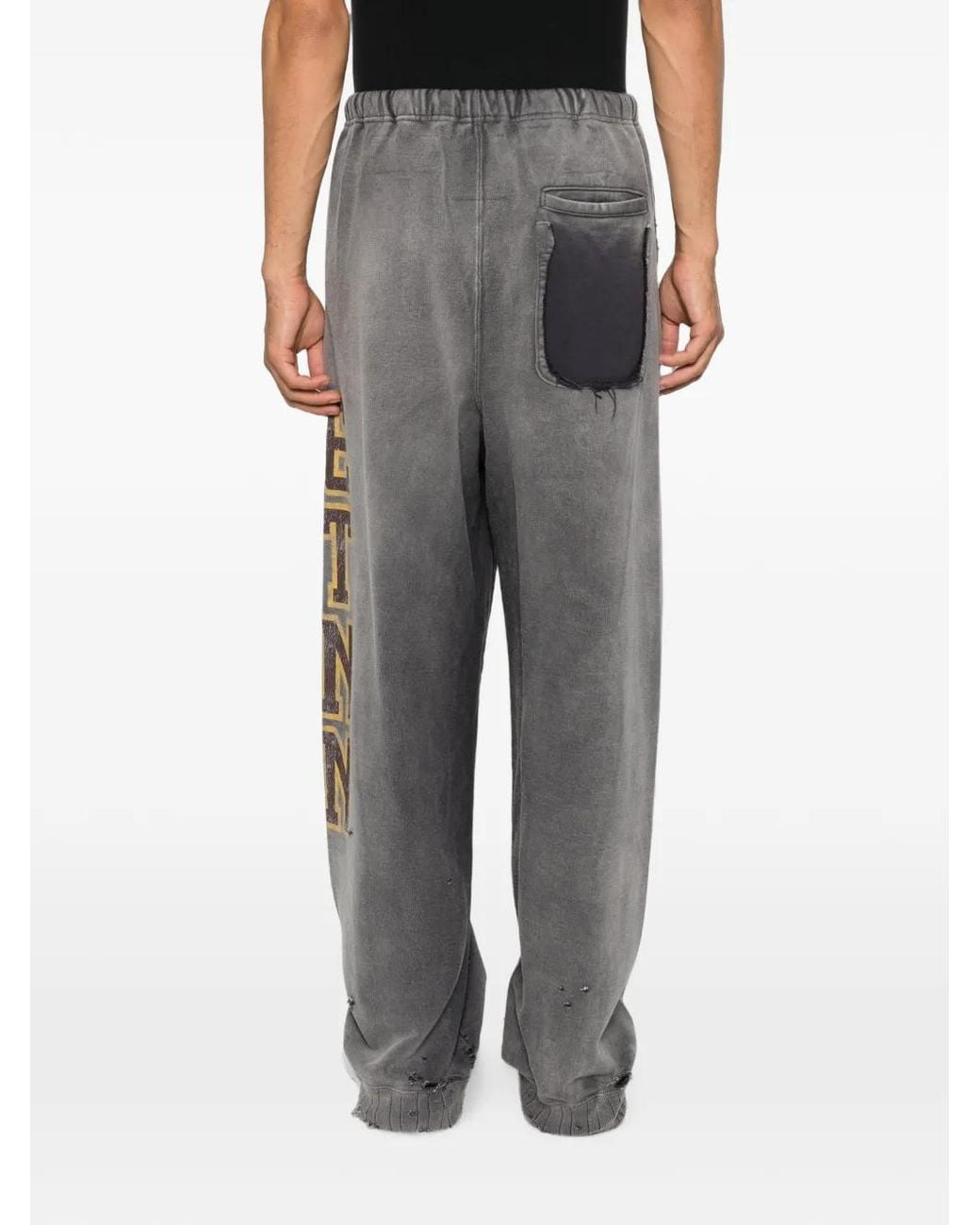 Maison Mihara Yasuhiro Gray Sun Faded Like Sweat Pants for men