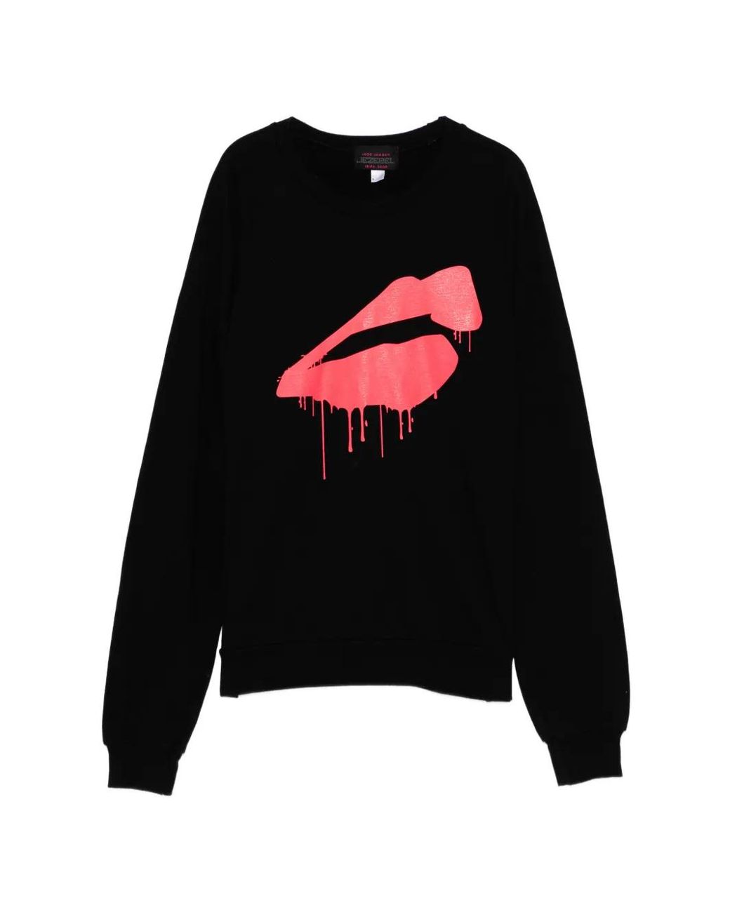 Sudadera Con Logo Estampado Jade Jagger de color Black