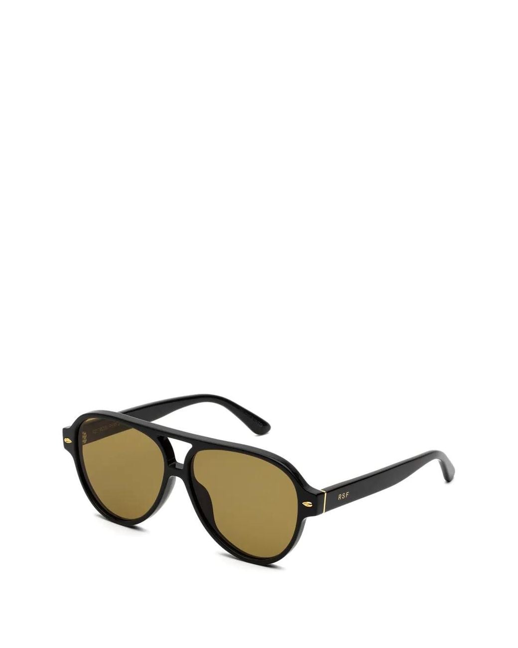 Retrosuperfuture Black Ombra Pilot-Frame Sunglasses
